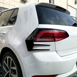 Kit carrosserie pour VW Golf MK 7.5 2016-2019, aileron arrière, lames d'air, séparateur latéral de pare-chocs, accessoires de voiture - Product Image 3