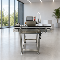 Machine de remplissage de liquides semi-automatique avec construction en acier inoxydable, adaptée aux applications des boissons et des cosmétiques