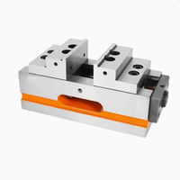Étau auto-centrant à cinq axes, étau à mâchoires plates auto-centrant haute précision à quatre axes, étau concentrique pour centre d'usinage CNC