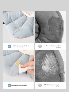 HiDREAM Collier de protection pour animaux de compagnie, style pétale, anneau souple, pour stérilisation, anti-léchage et anti-morsure, pour chats et chiens - Product Image 4