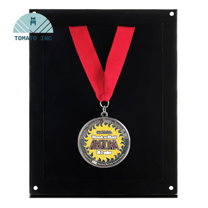 Boîte de présentation de pièces commémoratives personnalisées, badge de collection, boîte de présentation en acrylique, médaille, vitrine transparente - Product Image 1