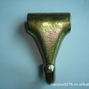 Slip Hook J Hook HK-9 Carbon Steel Zinc Plated Ring Head Class C Level 4 Connect Use - Product Image 1
