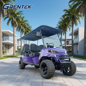 Neuer Geländetauglicher Angepasster Golfwagen 2-Sitzer 4-Sitzer 6-Sitzer Elektro-Golfbuggy für Nicht-Publische Straßen - Product Image 1