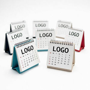 Customized Promotional Printed Paper Wall Calendar and Desktop Calendar Available with logo and Pictures in 2026