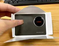 Logo imprimé NFC ID Pet Tracking RFID Porte-clés QR Code Dog Tag Cartes de contrôle d'accès