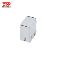 Connecteurs RJ45 10/100 BASE-TX Multiport 1x5 Sans Transformateur LED pour Switch