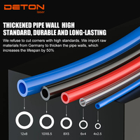 Tuyau d'air haute pression TPU DETON, tube pneumatique pour machine de découpe laser à fibre, pièces de rechange pour équipement industriel