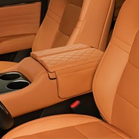 Coussin de repose-bras en cuir Dragon PLUS pour voiture OLIVER - Accessoire de décoration intérieure de voiture pour la protection et l'augmentation de la hauteur