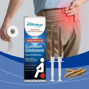 Natural Herbal Hemorróidas Gel Hemorróidas e Anal Fístula Dor Pilhas Interna Pomada Gel Anal Externo - Product Image 1