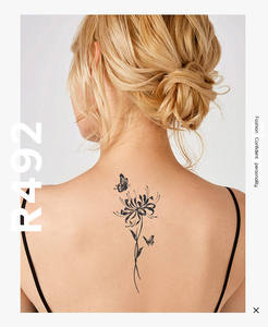 Autocollant au henné personnalisable pour femmes, imperméable, longue durée, <span class=keywords><strong>tatouage</strong></span> semi-permanent, encre de <span class=keywords><strong>tatouage</strong></span> temporaire - Product Image 3