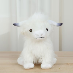Nouvelle Peluche Vache des Highlands écossaise, Jouet en Peluche Vache Réaliste, Doux et Cuddly, Jouet de <span class=keywords><strong>Ferme</strong></span> Très Vendu - Product Image 5