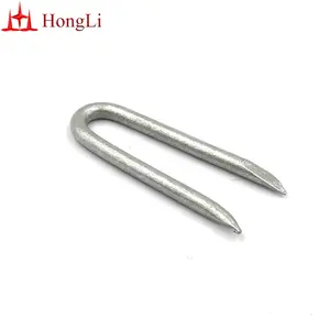 50mm X 4.0mm Smooth Shank HDG Galvanized Staples Nails