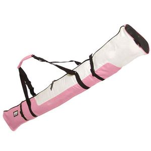 Sac de ski rembourré, sac à roulettes pour équipement de ski avec fermeture éclair robuste bidirectionnelle et sangles de compression, disponible en 11 couleurs - Product Image 2