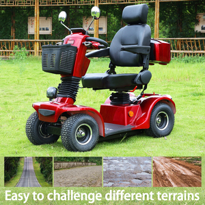 Scooter électrique tout-terrain KSM-910, idéal pour les personnes âgées, double siège, robuste, 4 roues, en vente - Product Image 4