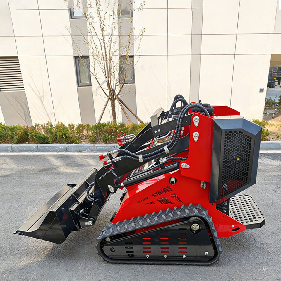 FREE SHIPPING Mini Skid Steer Loader with 25Hp Kubota Diesel Engine ...
