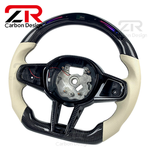 Volant sport personnalisé en cuir véritable avec LED et fibre de carbone pour <span class=keywords><strong>BMW</strong></span> M340i G22 G42 G29 G20 G21 G23 G26 G80 G81 LCI - Product Image 2