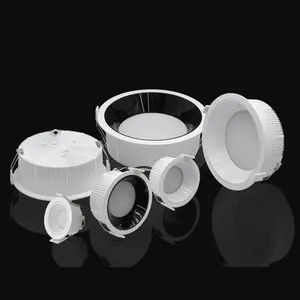 China Supplier Anti Glare Light 5w 7w 15w 18w 24w Recessed LED Downlight SMD Ceiling Light