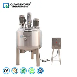 Chemical mixing equipment Homogenizer mixer Liquid soap reactor Liquid detergent making machine Laundry mixing tank