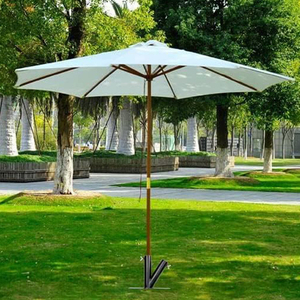 Support de parasol d'extérieur JH-Mech <span class=keywords><strong>avec</strong></span> 2 positions pour parc, patio, <span class=keywords><strong>plage</strong></span>, en acier allié noir - Product Image 3