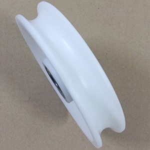 <b>Small</b> Nylon Pulley, U Groove Plastic Pulley, Plastic Rope Pulley - Product Image 3