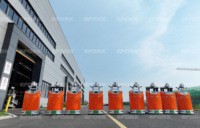 Certifié CE Laser Slam 2T 1600mm Autonome AGV Chariot Élévateur Palette Gerbeur Smart Entrepôt Livraison Robot HELI Yufeng EDA20-16