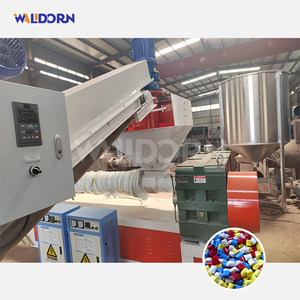 Ligne de granulation de plastique industrielle équipée d'un système de suppression des volatiles et de désodorisation - Product Image 3