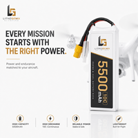 Baterai RC Semi Solid State 5500mah 5000mah 6000mah 3S 4S 6S 8S 12S 16S Paket Baterai Lipo Solid State untuk Baterai FPV DRONE