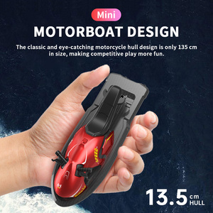 AiJH Control remoto lancha carreras barco al aire libre completamente sellado impermeable aceleración competitiva Rc lancha Juguetes - Product Image 4