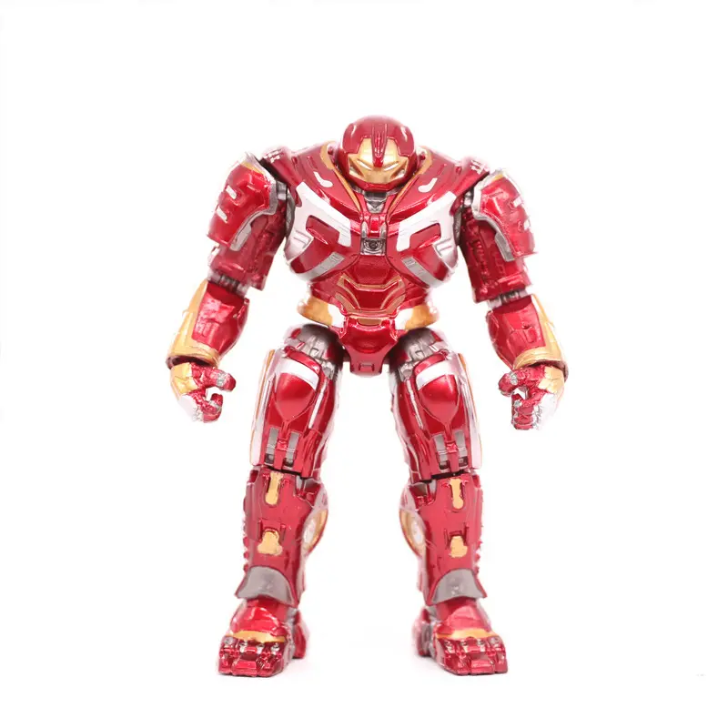 Fabbrica personalizzata Iron Hero Hulk Buster uomo corazzato attività congiunta pennarello bambola con luce LED PVC Action Figure giocattolo