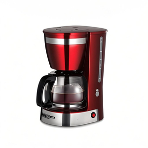 Cafetera eléctrica antigoteo de 1,25L con jarra de cristal de 10 tazas, termostato de seguridad para mantener el calor, enchufe de EE. UU. Para uso en RV de Hotel al aire libre
