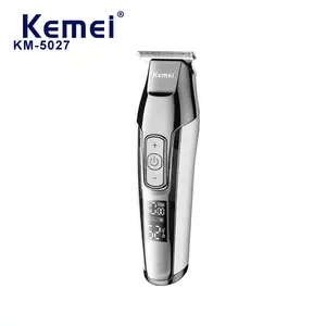 Tondeuse à cheveux électrique Rechargeable rasoir Kemei-5027 sans fil réglable tondeuse moteur tondeuse à cheveux vente en gros