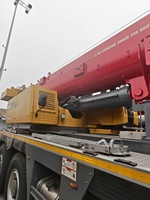 Grue tout-terrain de marque supérieure de 90 tonnes SAC900E 90T pour l'érection de grandes éoliennes, camion-grue SANY