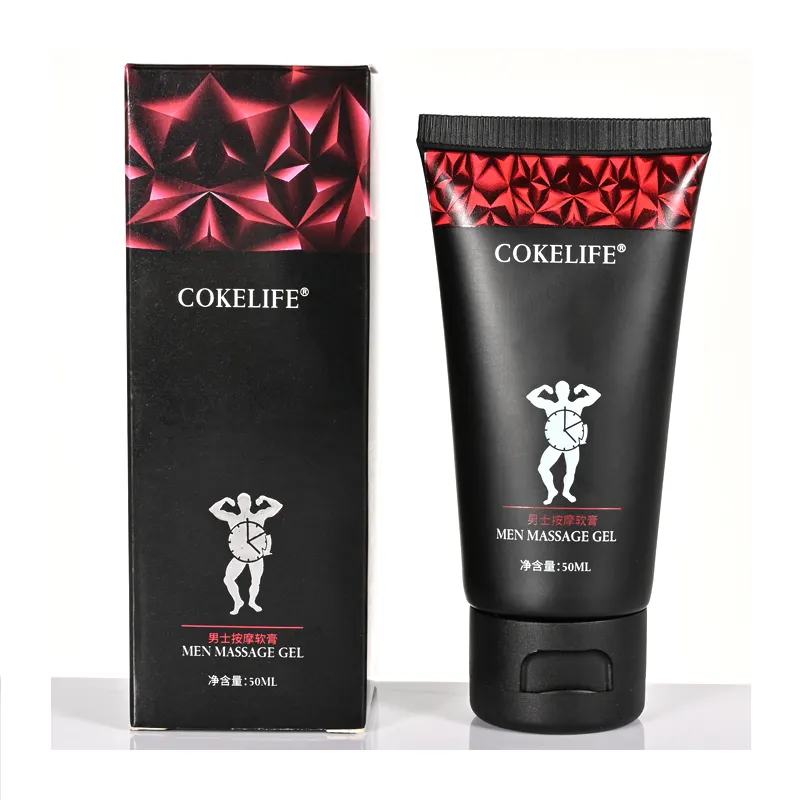 CokeLife 50 ML 남성 XXL 섹스 크림 섹스 오일 남성용 딕 젤 남성 윤활제 50 그램