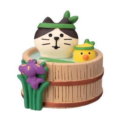 Dragon Boat Festival Bathing Cat