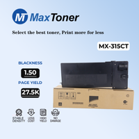 Cartouche de toner compatible MaxToner MX-315 MX315CT MX315FT MX315NT pour imprimante Sharp MX M2658U M2658N M3158U M3158N M266N M316N