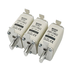 Asia-Pacific NT00/160A ad alta capacità di rottura 10KA 600V IEC certificata a bassa tensione fusibile termico con fusibile in rame ceramico - Product Image 1
