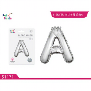 Palloncini in Mylar Argentati da 16 Pollici con Stampa Digitale per Decorazioni per Feste per Adulti, Inclusi Festa della Mamma e Laurea - Product Image 1