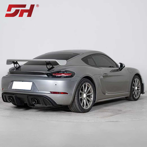 Vente Flash Usine : Kit de Conversion <span class=keywords><strong>GT4</strong></span> (Carrosserie et Aileron Arrière) pour <span class=keywords><strong>Porsche</strong></span> 718 (2017 et plus) - Product Image 5