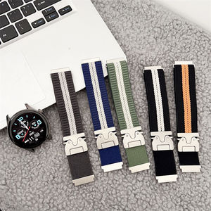 Correa de hebilla de paracaídas de nailon elástico de 22mm para Huawei <span class=keywords><strong>Watch</strong></span> GT5 correa para Xiaomi Redmi <span class=keywords><strong>Watch</strong></span> <span class=keywords><strong>5</strong></span> Active <span class=keywords><strong>Lite</strong></span> Correa para <span class=keywords><strong>Samsung</strong></span> - Product Image 1