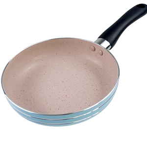 Sartén antiadherente de aluminio para freír huevos, sartén antiadherente para pasteles, tortilla de huevos, mango de cocina, sartén para carne sin palo - Product Image 1