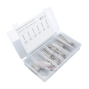IQIHUI 340Pcs Stainless Steel Cotter <b>Pin</b> Assortment 6 Sizes M1.5 To M4 General Use Safety <b>Pins</b> - Product Image 2