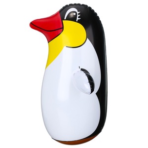 Wholesale Custom High Quality PVC Water-Filled Toys Indoor and <strong>Outdoor</strong> Children's Inflatable Penguin <strong>Boxing</strong> <strong>Bags</strong> for Sale - Product Image 1