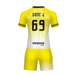 Plain football custom jersey jersey sports custom Design youth soccer sets uniform - Product Image 6