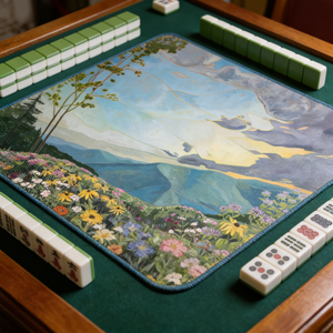 Colchoneta Flotante Plegable de Lujo para Piscina con Diseño de Mahjong, Puntos de Anclaje para Fiestas en la Piscina y Juegos de <span class=keywords><strong>Casino</strong></span>, Ecológica y Duradera - Product Image 3