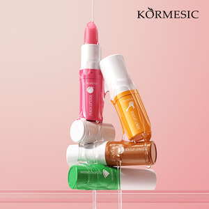 OEM Private Label KORMESIC 3g Réduire les rides des lèvres Nourrit Hydratant Noix de coco Doux <span class=keywords><strong>Citron</strong></span> Thé vert Miel Fruits <span class=keywords><strong>Baume</strong></span> à lèvres - Product Image 2