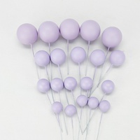 Boules décoratives jetables en mousse or et argent, colorées, pour décorations de fêtes d'anniversaire, de Noël, du Nouvel An, de Pâques et de remise de diplômes