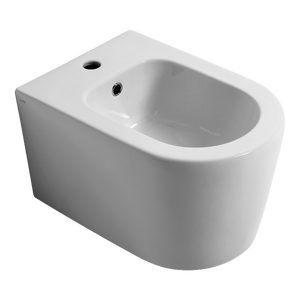 Set Bidet a Parete Quadrato con Foro Singolo, Funzione di Pulizia Facile, Tipo Spray Verticale per Appartamenti - Product Image 1