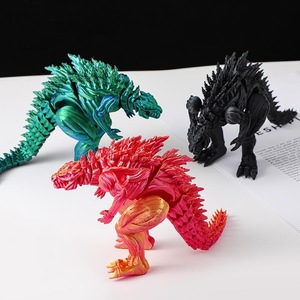 Rey de los Monstruos, Juguete de Dinosaurio Articulado, Figura de Acción con Articulaciones Móviles, Escala 1/12, Colección Unisex - Product Image 1