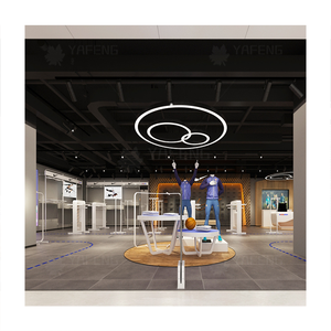 Moderna vendita al dettaglio in metallo cremagliera di abbigliamento per scaffali per negozi di espositore per negozio di abbigliamento presa di fabbrica - Product Image 3