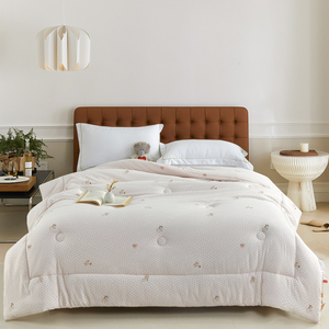 Phong cách Bắc Âu <span class=keywords><strong>3D</strong></span> in bông Comforter bốn mùa sợi nhỏ lông cừu với mô hình phức tạp - Product Image 2